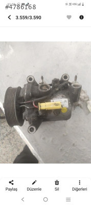 Peugeot 307 klima motoru kompresörü