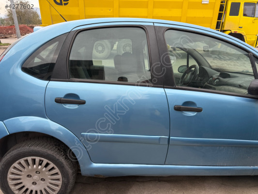 Citroen C3 Sağ Arka Kapı ORJİNAL