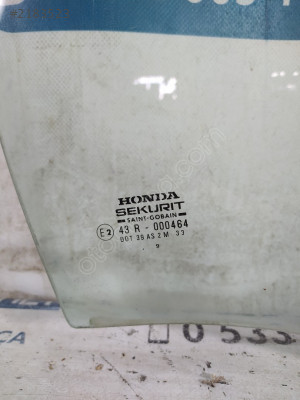 ÇIKMA HONDA CİVİC SAĞ ARKA KAPI CAMI