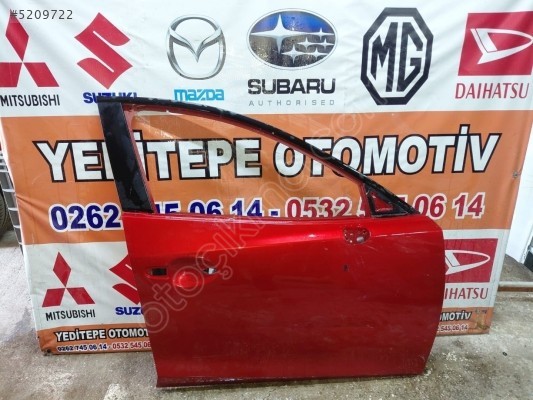 mazda 3 sağ ön kapı 2014-2018