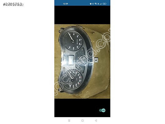 FİAT SCUDO GÖSTERGE PANELİ