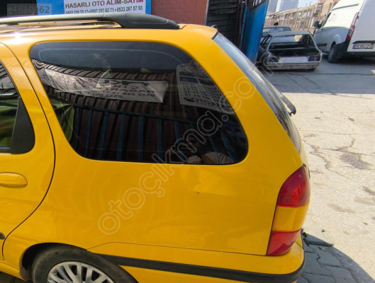 fiat palio weekend sol arka kelebek camı