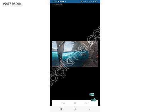 mazda lantis sol arka kapı