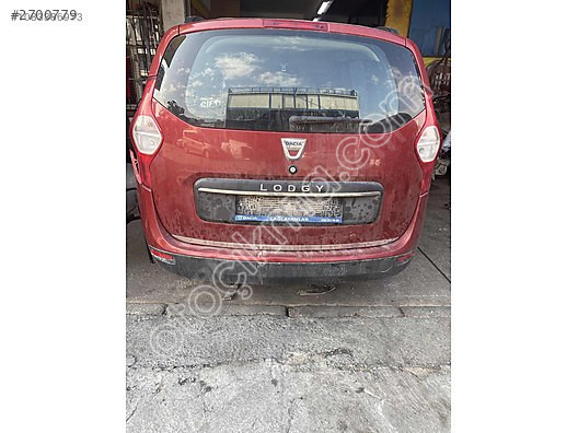 Dacia lodgy bagaj kapağı
