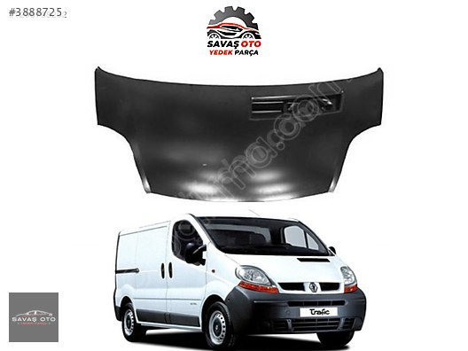 RENAULT TRAFİC MOTOR KAPUTU 2001+ 7751478603