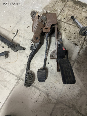 Renault clio 3 stw pedal takımı
