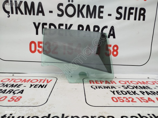 renault clio 4 arka kapı camı orijinal 43r00097