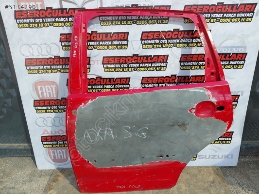VOLKSWAGEN POLO SOL ARKA KAPI 2002-20009