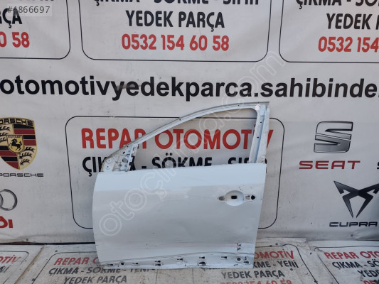 Renault Fluence sol ön kapı beyaz orijinal çıkma