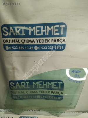 ÇIKMA AUDİ A4 SOL ÖN KAPI CAMI 43R-001605