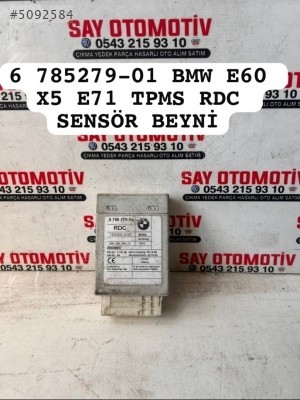 6 785279-01 BMW E60 X5 E71 TPMS RDC SENSÖR BEYNİ