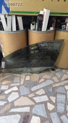 2013 volvo s60 on sol kapi cami orjinal cikma