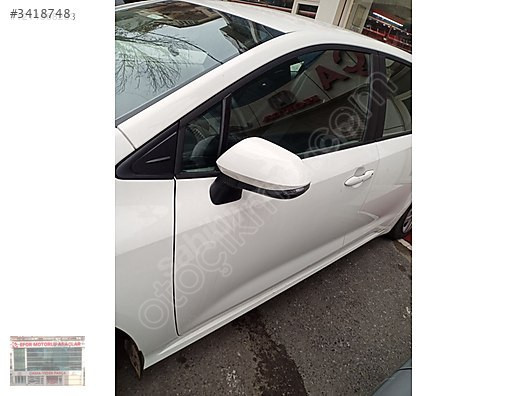 TOYOTA COROLLA SOL ÖN KAPI DOLU ORİJİNAL 2019-2024