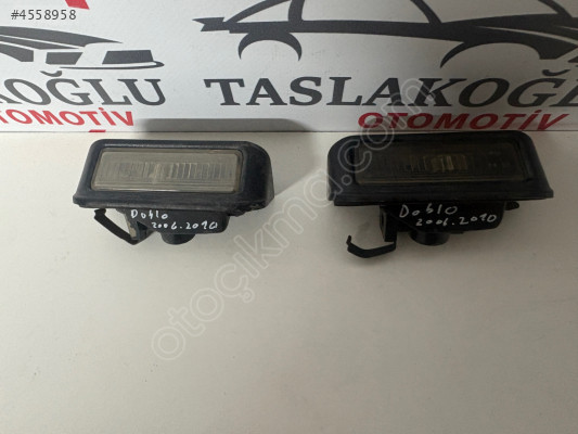 FİAT DOBLO PLAKA LAMBALARI TAKIM