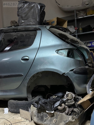 Peugeot 206 arka çamurluk sol