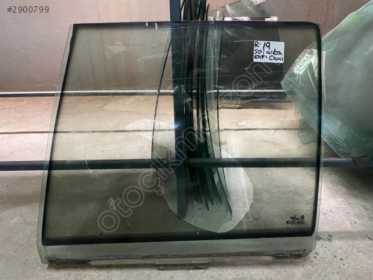 RENAULT 19 SOL ARKA KAPI CAMI ORJİNAL ÇIKMA TEMİZ