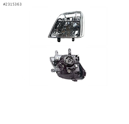 Isuzu D max Sol Far Lambası Elektirikli 2002-2006
