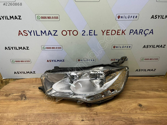 CİTRÖEN C ELYSEE SOL FAR ORJİNAL OEM:9675140080