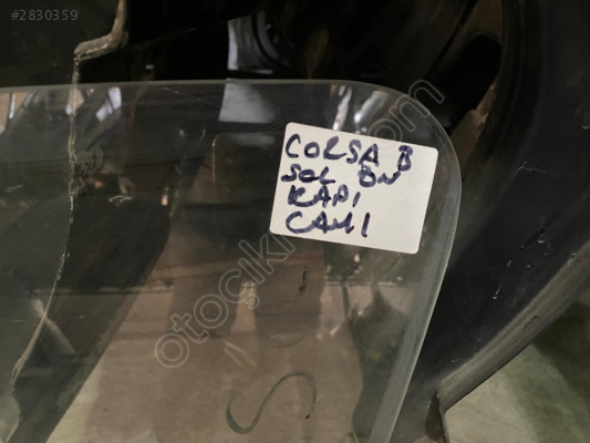 OPEL CORSA B SOL ÖN KAPI CAMI ORJİNAL ÇIKMA 97-01 MODEL