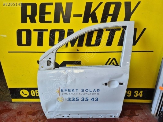 801119545R RENAULT EXPRESS SOL ÖN KAPI BEYAZ ORİJİNAL ÇIKMA