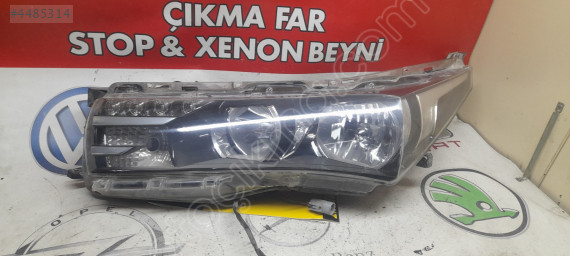 Toyota corrolla sol far (cami tamirli)