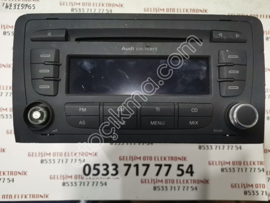8P0035186L AUDI A4 RADIO CD PLAYER