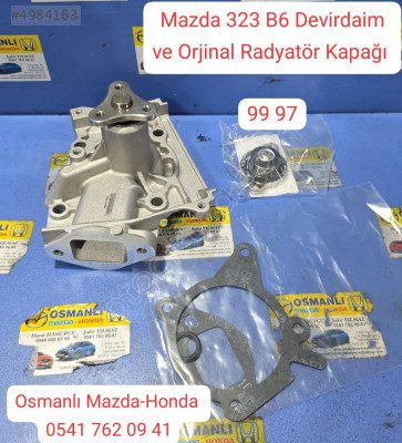 Mazda 323 B6 Devirdaim ve Orjinal Radyatör Kapağı
