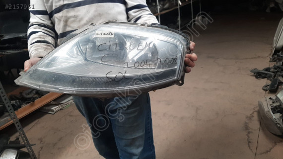 2004-2008 Citroen c3  sol ön far çıkma