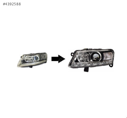 A6 2005- İÇİN 2008-LED FAR DÖNÜŞÜM SETİ