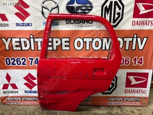 daihatsu terios sol arka kapı 2000-2007