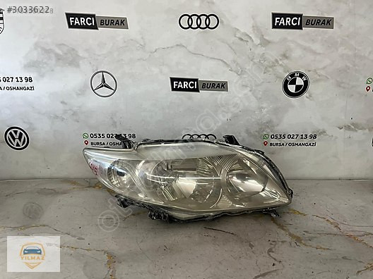 COROLLA SAĞ FAR ORJİNAL
