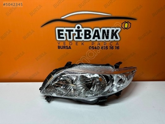 TOYOTA COROLLA SOL FAR SIFIR İTHAL