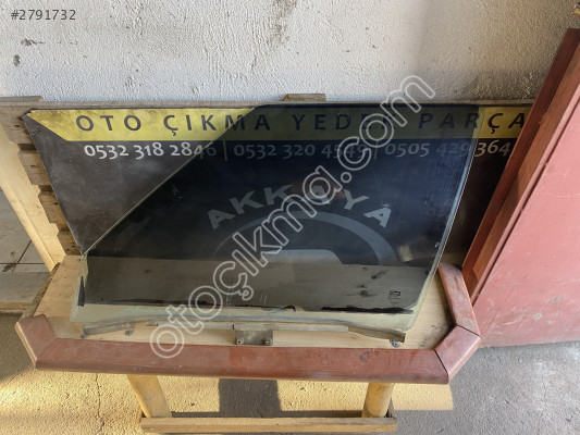 Renault 9 Sol ön Kapı Camı Çıkma Orijinal