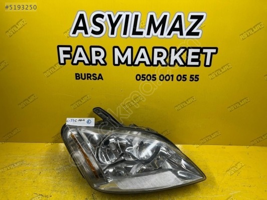 FORD C-MAX SAĞ FAR - ORJİNAL HATASIZ