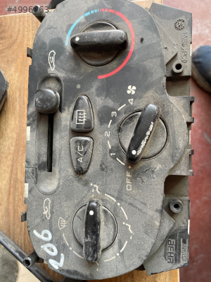 PEUGEOT 206 KLİMA KONTROL PANELİ
