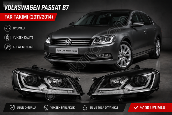 Volkswagen Passat B7 Far Sağ (2011/2014)