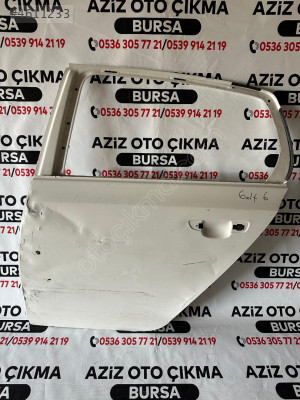 GOLF 6 SOL ARKA KAPI ORJİNAL ÇIKMA