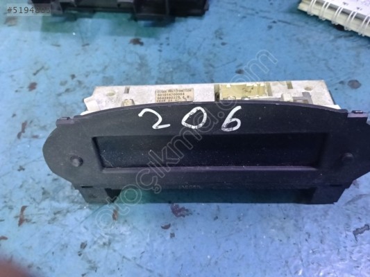 PEUGEOT 206 BİLGİ EKRANI