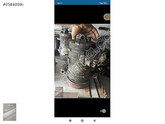 BMW X5 çıkma klima kompresörü