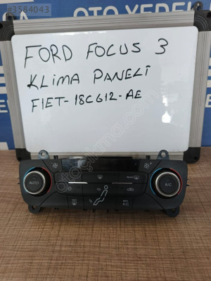 FORD FOCUS C MAX DİJİTAL KLİMA KONTROL PANELİ