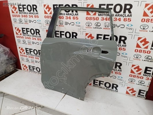 TOYOTA COROLLA CROSS SOL ARKA KAPI ÇIKMA ORİJİNAL PARÇA