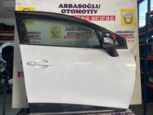 Renault Clio 4 sağ ön kapı beyaz