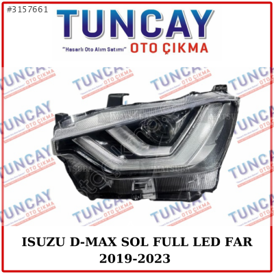 ISUZU D-MAX SOL FAR 2019-2023 YEDEK PARÇA