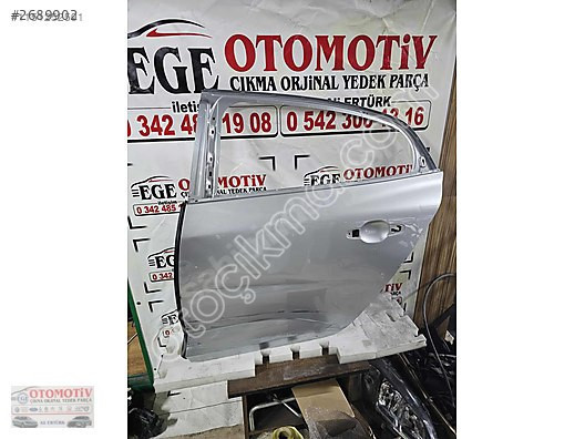 RENAULT MEGAN 4 GRİ SOL ARKA KAPI ORJINAL