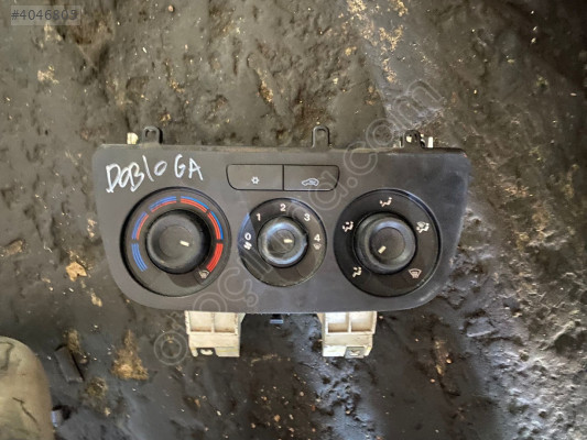 DOBLO GENİŞ AİLE KLİMA KONTROL PANELİ