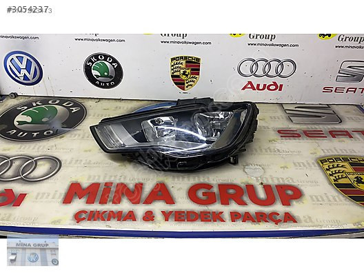 AUDİ A3 SOL FAR HALOJEN 2013-16