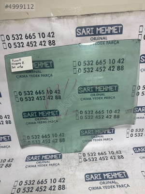 ÇIKMA RENAULT MEGANE 2 SOL ARKA KAPI CAMI