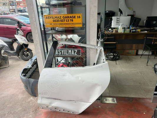 RENAULT CLİO 4 SOL ARKA KAPI ORJİNAL