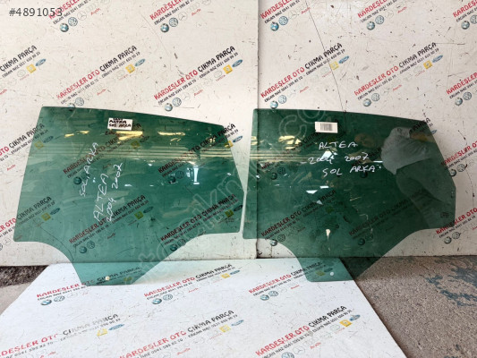 Seat altea sol arka kapı camı (orjinal)