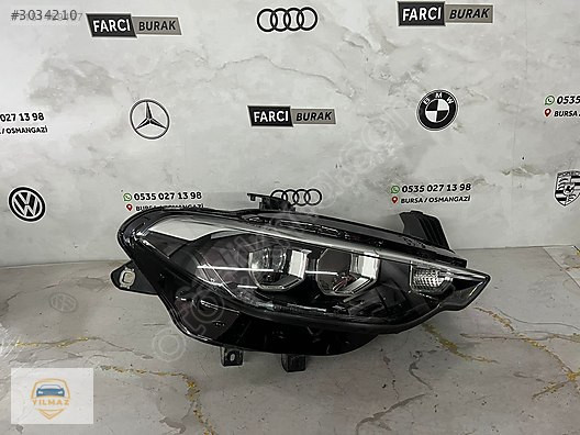 FİAT EGEA LEDLİ MERCEKLİ SAĞ FAR ORJİNAL